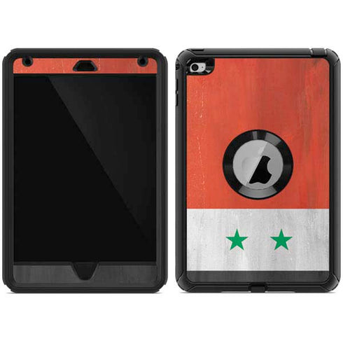 Syria Flag Distressed Otterbox Defender iPad Skin